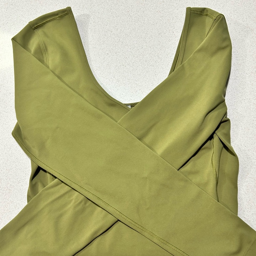 Lululemon Align Yoga Long Sleeve Top in Green Foliage